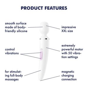 satisfyer wand-er woman bijeli