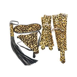 golden leopard line mistress bondage kit4