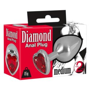 diamond medium butt plug