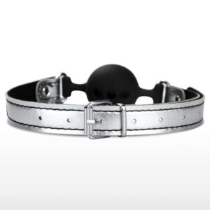 breathable ball gag with something crazy for fckn nipples4