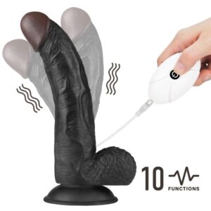 8.5 inch Vibrating Easy Strap on Set tamni9-