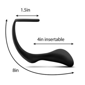 anal adventures cock ring plug 2