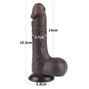 sliding skin 7.5 inch crni dildo 4