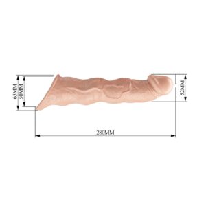 Pretty Love Extension Penis Sleeve 10,2 Flesh 3